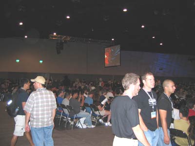 Star Wars Spectacular before the show at Comic-Con International 2004